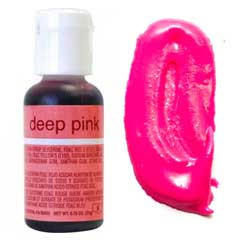 Гелевый краситель Chefmaster Розовый теплый (Deep Pink)