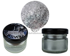 Latarte Пищевой блеск Silver (плотный кандурин) 5 г