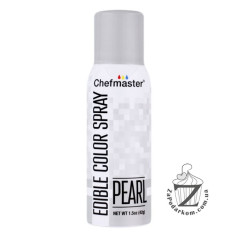 Краситель спрей Жемчужный Chefmaster Color Spray, 42 г