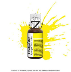 Гелевый краситель Chefmaster Неоновый Желтый (Neon Brite Yellow)
