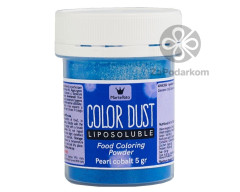 Martellato жирорастворимый перламутровый краситель пыльца Pearl cobalt, 5 г
