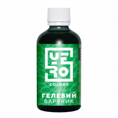 YeroColors гелевый краситель Зеленый, 70 г