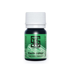 YeroColors Gem жидкий кандурин Изумруд, 15 г