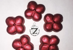 IBC Power Flowers Sparkle Red блеск красный, 5 г