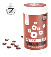 IBC Power Flowers Sparkle Red блеск красный, 5 г
