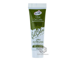 Dr.Gusto Гелевый краситель Оливковый (Olive), тюбик 100 гр