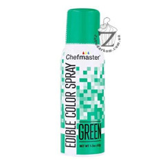 Краситель спрей Зеленый Chefmaster Color Spray, 42 г