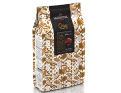 Valrhona OQO 73% натуральный черный шоколад с хрустящими кусочками какао-бобов, 3 кг